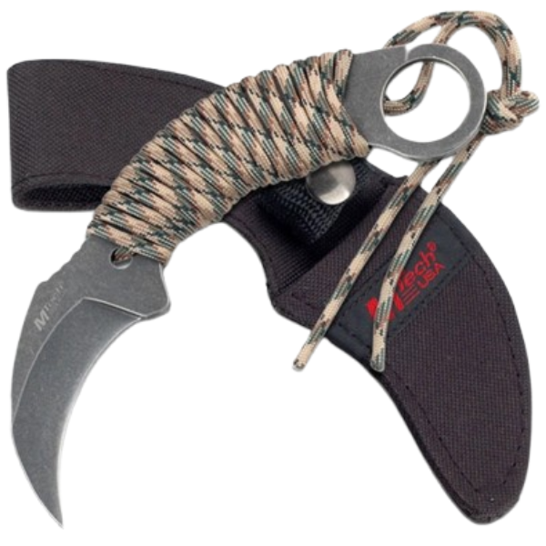 KARAMBIT C/PARACORD  MT-670